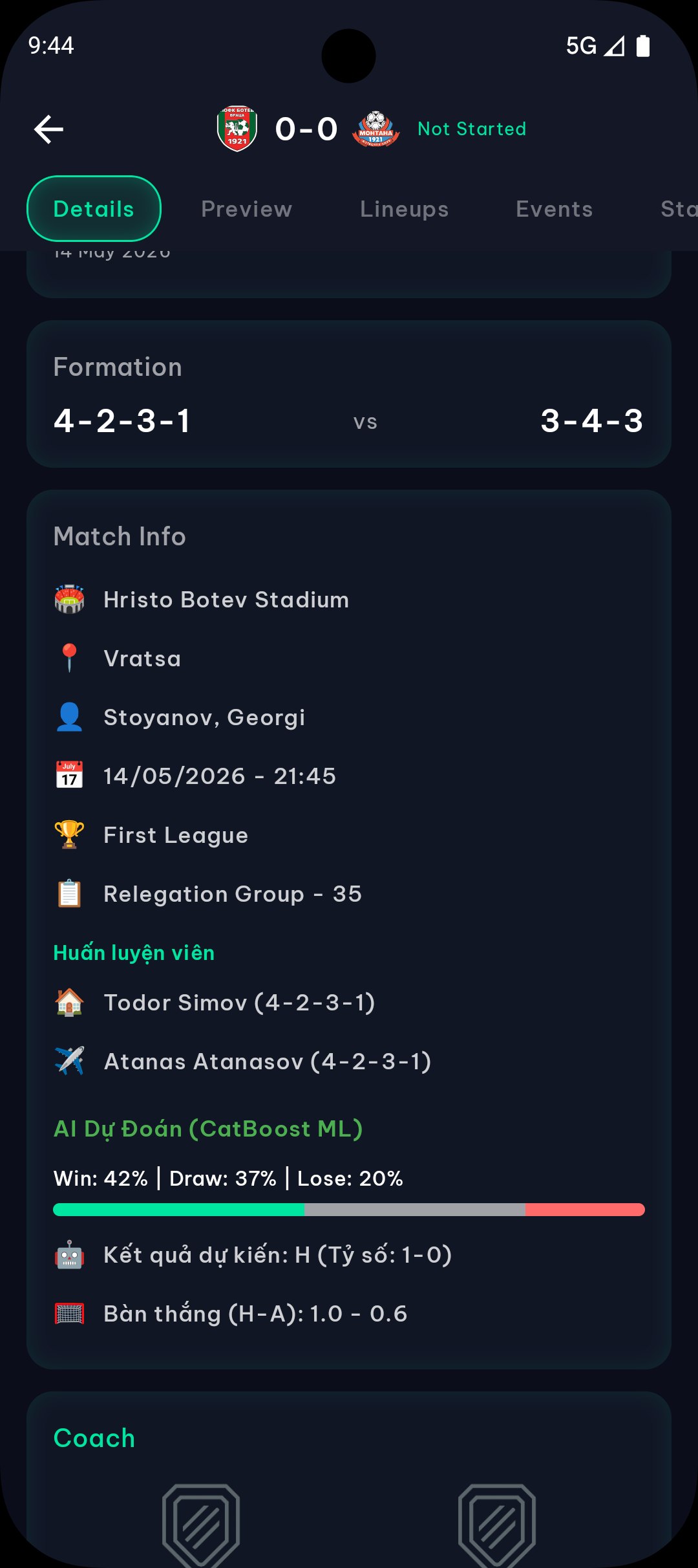 Match Stats